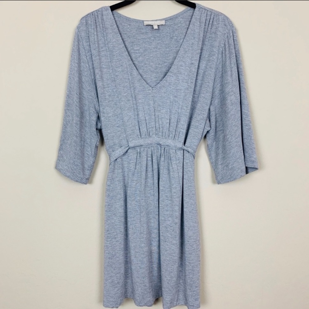 🔥3/$24🔥Joan Vass Gray Tie Back Top XL